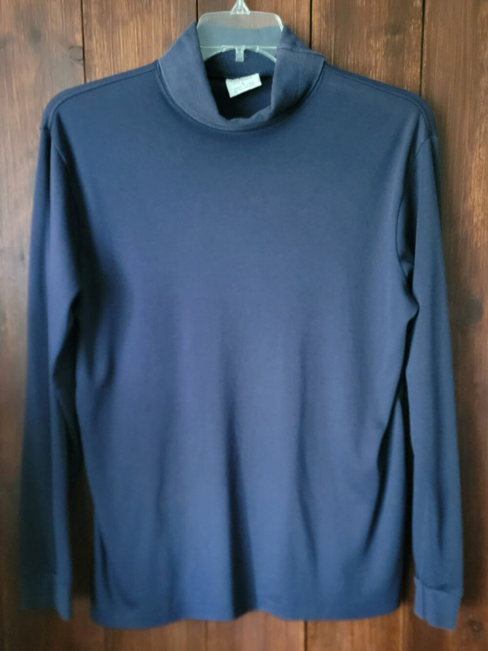 Vintage Bert Pulitzer Mock Neck Sweaters Men L Cotton Lot of 2 Blue Green Preppy